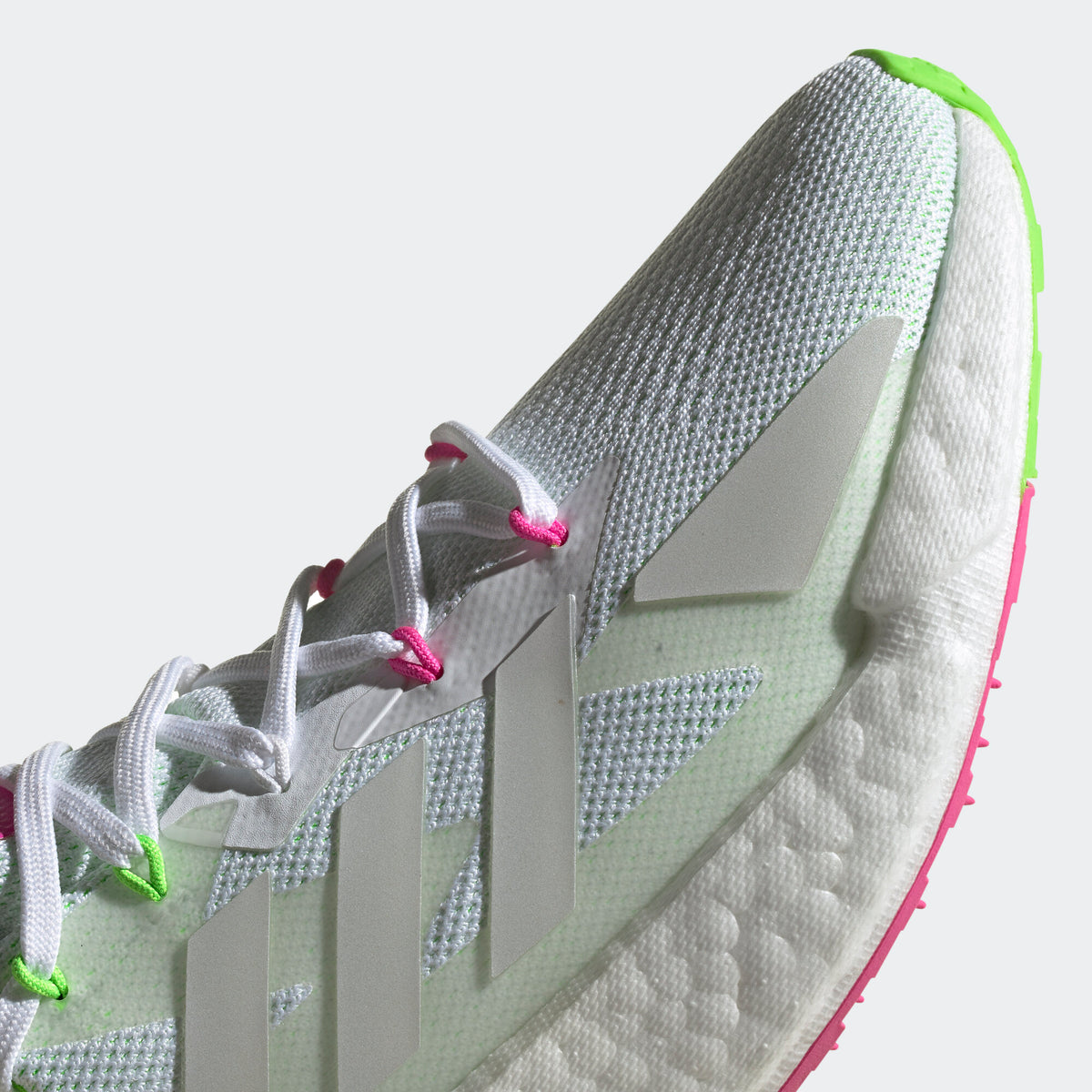 Adidas X9000L4 Sneakers - Grey White / Mint Green / Rose Red - view 7
