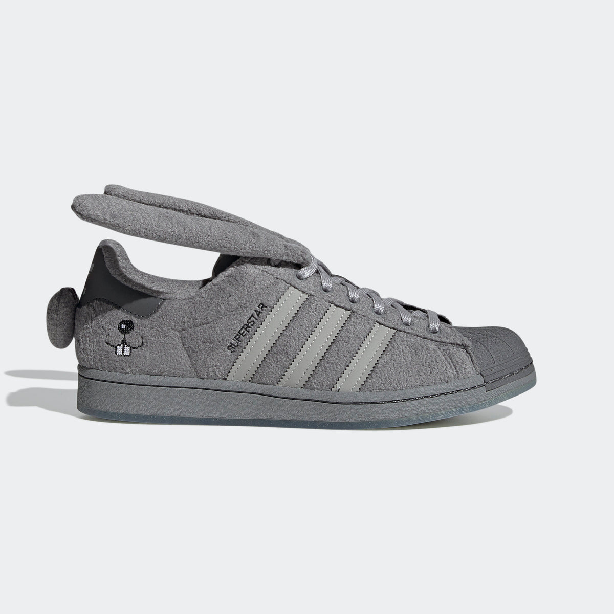 Adidas Melting Sadness Superstar Sneakers - Grey / Silver - view 1