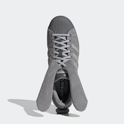 Adidas Melting Sadness Superstar Sneakers - Grey / Silver - view 2