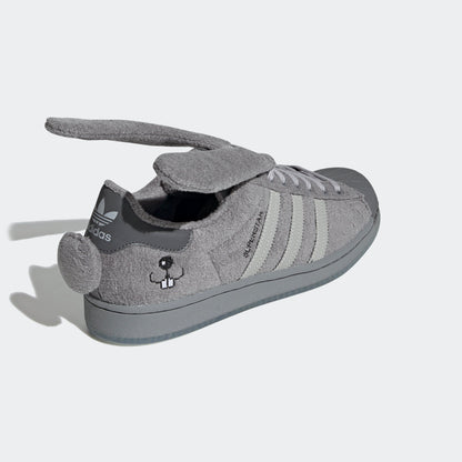 Adidas Melting Sadness Superstar Sneakers - Grey / Silver - view 5
