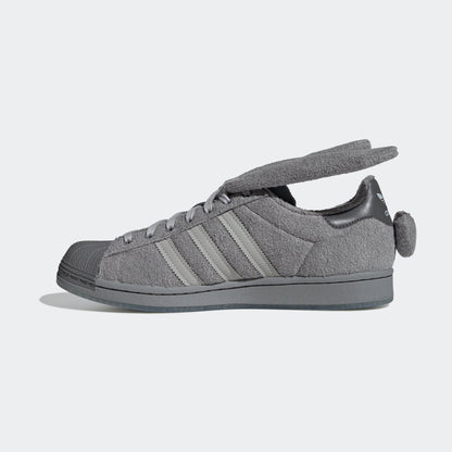 Adidas Melting Sadness Superstar Sneakers - Grey / Silver - view 6