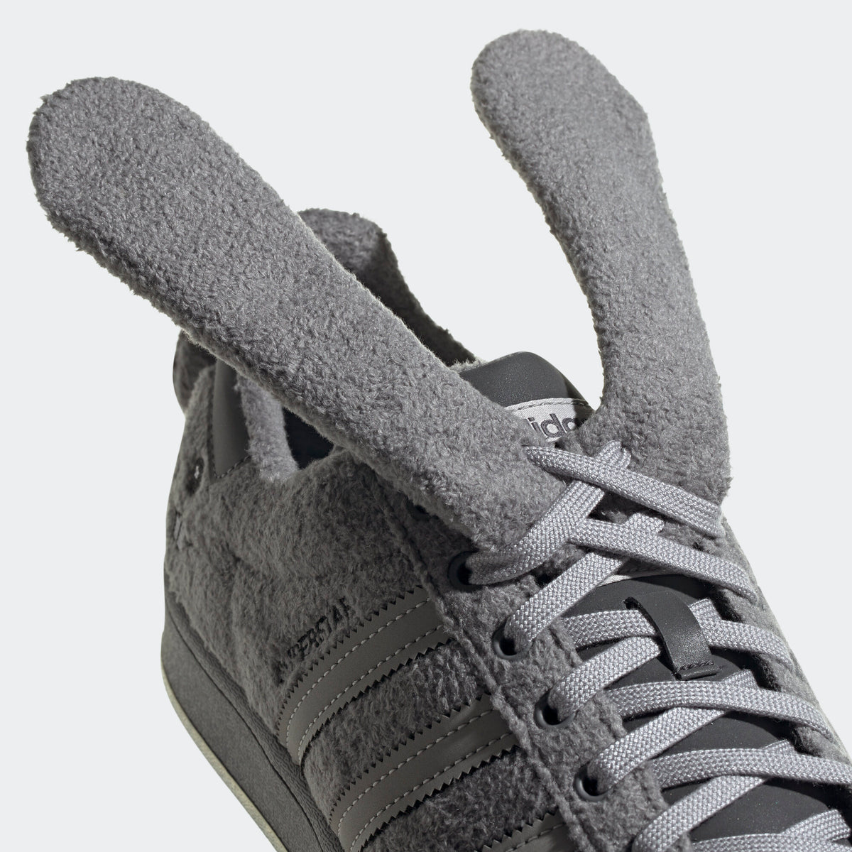 Adidas Melting Sadness Superstar Sneakers - Grey / Silver - view 7