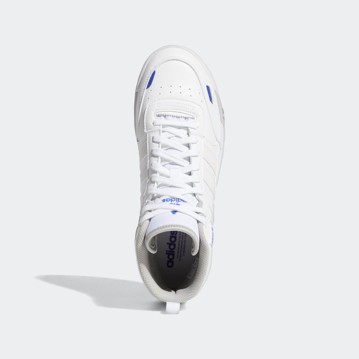 Adidas POST UP Sneakers - White / Blue - view 3