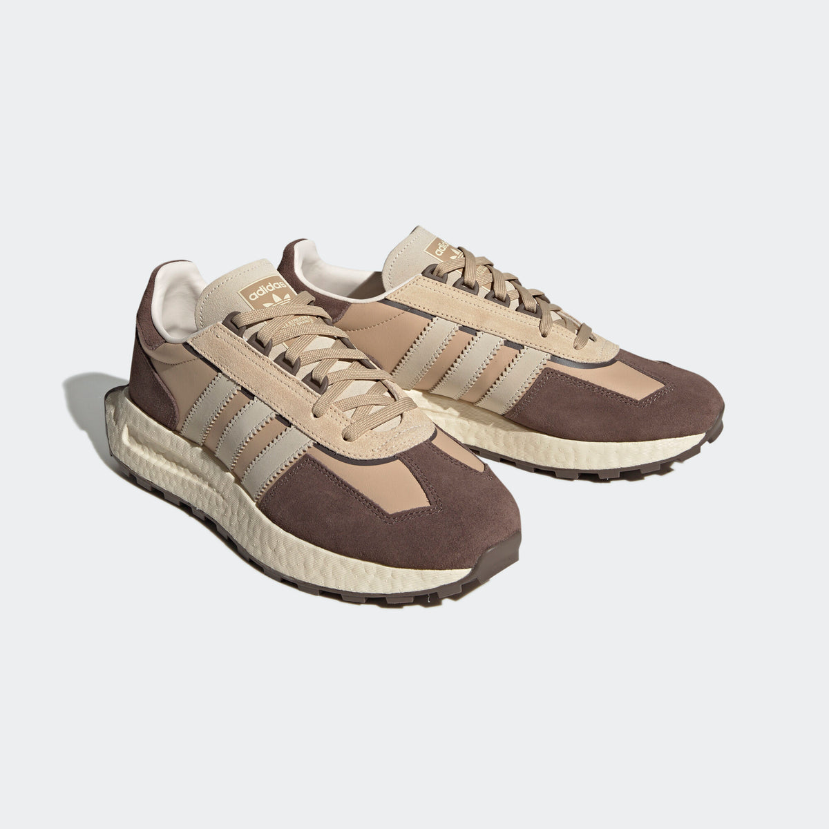 Adidas Retropy E5 Sneakers - Light Coffee / Dark Coffee / Off White - view 5
