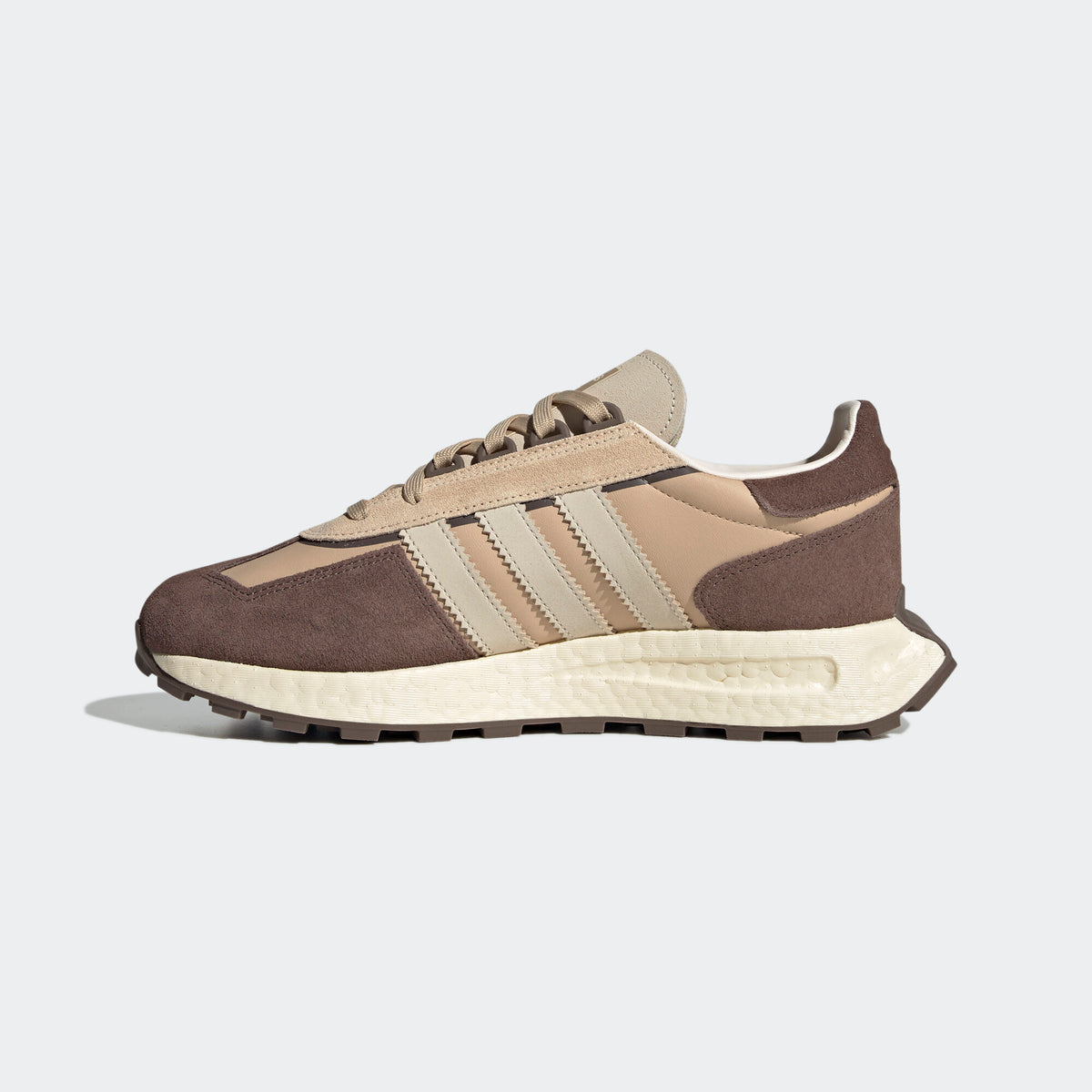 Adidas Retropy E5 Sneakers - Light Coffee / Dark Coffee / Off White - view 2
