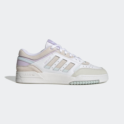 Adidas DROP STEP LOW Sneakers - White / Beige / Light Purple - view 1