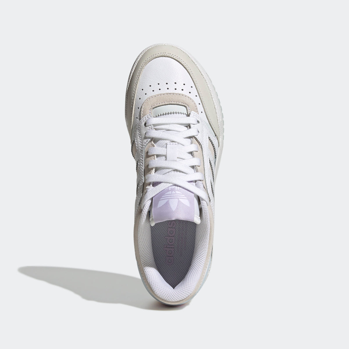 Adidas DROP STEP LOW Sneakers - White / Beige / Light Purple - view 3
