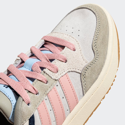Adidas Hoops 3.0 MID Sneakers - Grey / Beige / Blue / Pink - view 7