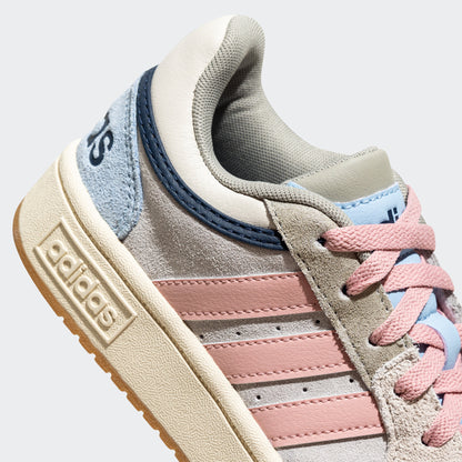 Adidas Hoops 3.0 MID Sneakers - Grey / Beige / Blue / Pink - view 8