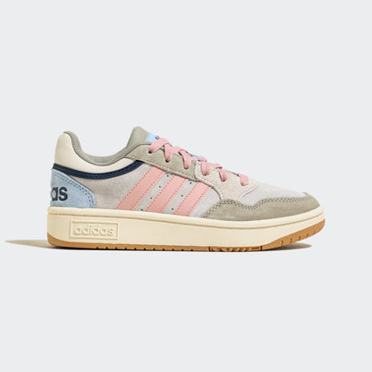 Adidas Hoops 3.0 MID Sneakers - Grey / Beige / Blue / Pink - view 1
