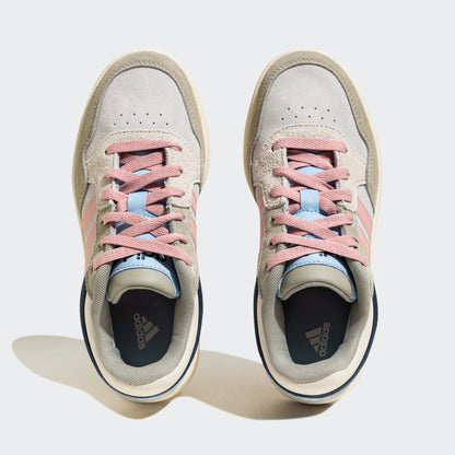 Adidas Hoops 3.0 MID Sneakers - Grey / Beige / Blue / Pink - view 3