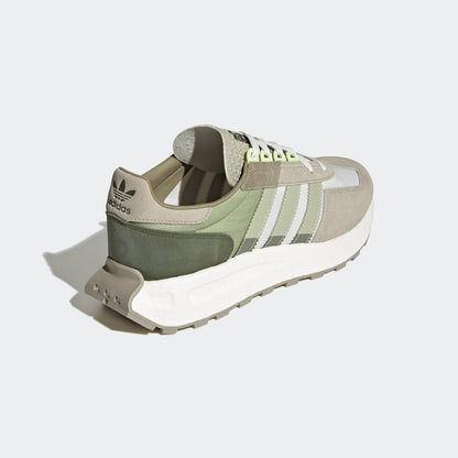 Adidas Retropy E5 Sneakers - Grey / Light Green / Dark Green - view 6