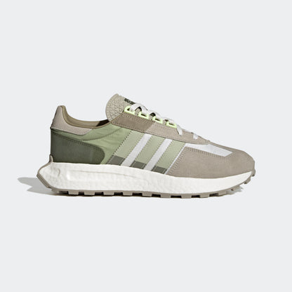 Adidas Retropy E5 Sneakers - Grey / Light Green / Dark Green - view 1