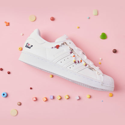 Adidas Superstar Sneakers - White / Silver - view 1