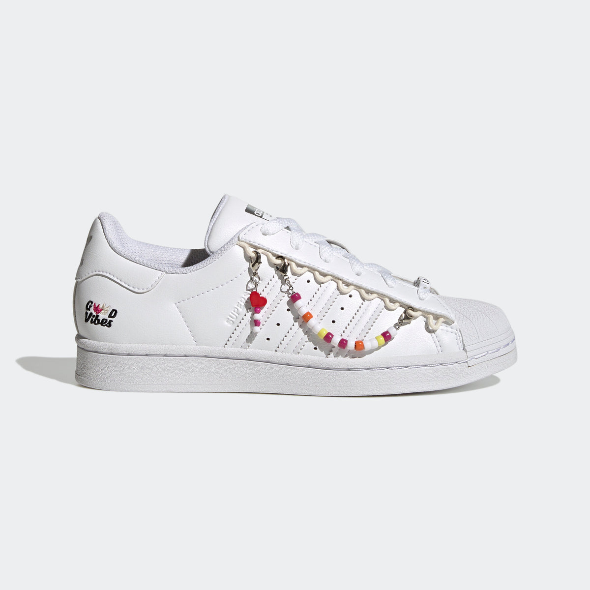 Adidas Superstar Sneakers - White / Silver - view 4