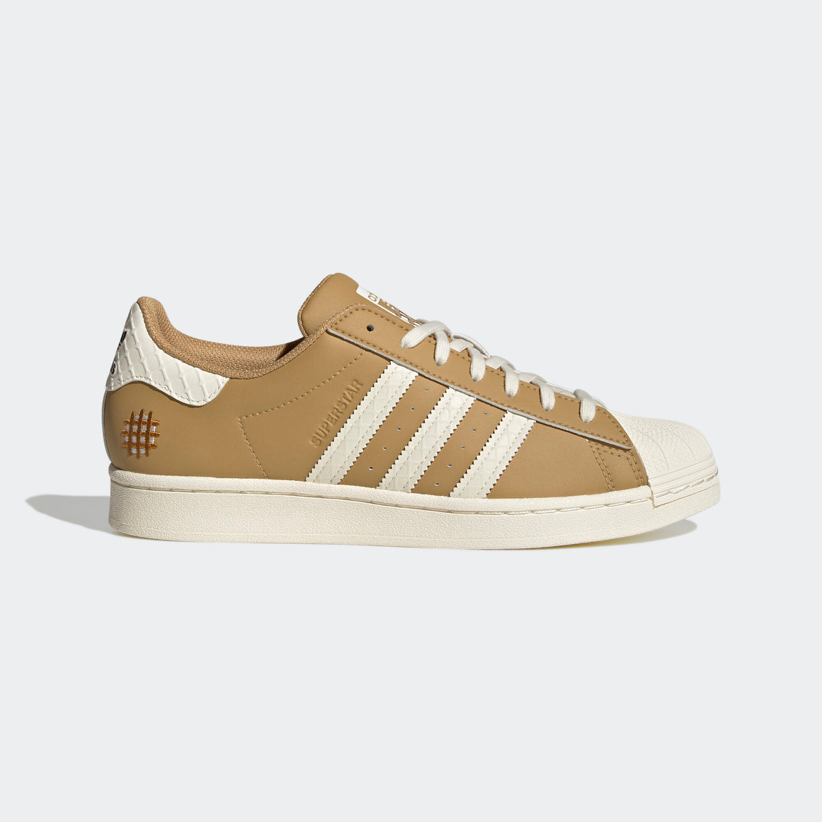 Adidas Superstar Sneakers - Khaki Brown / White - view 2