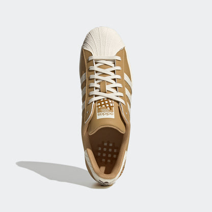 Adidas Superstar Sneakers - Khaki Brown / White - view 4