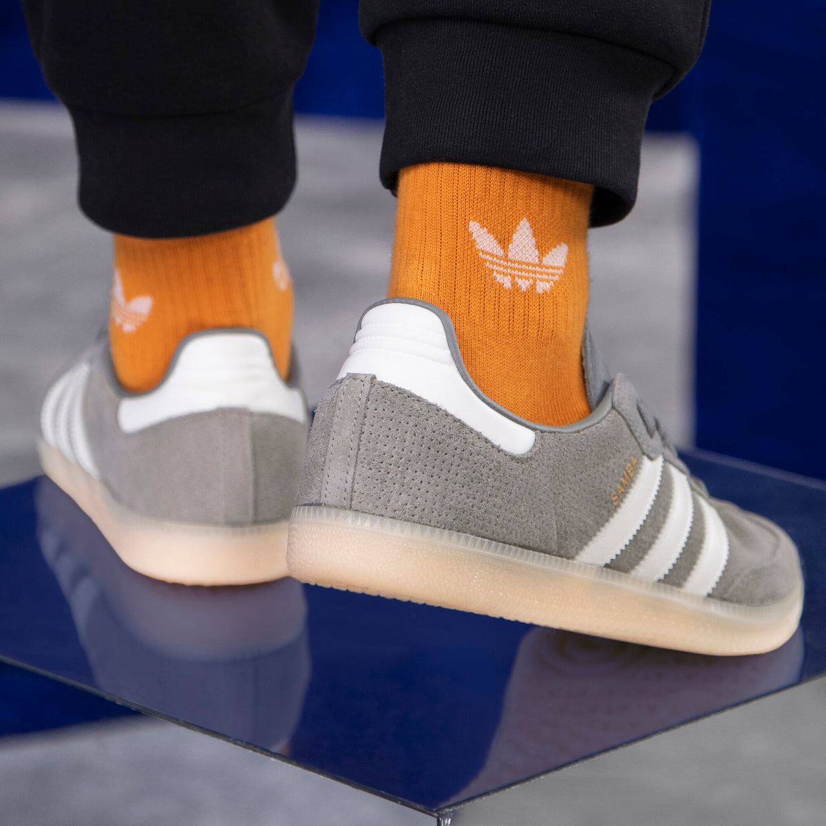 Adidas Samba OG Sneakers - White / Black / Light Grey - view 3