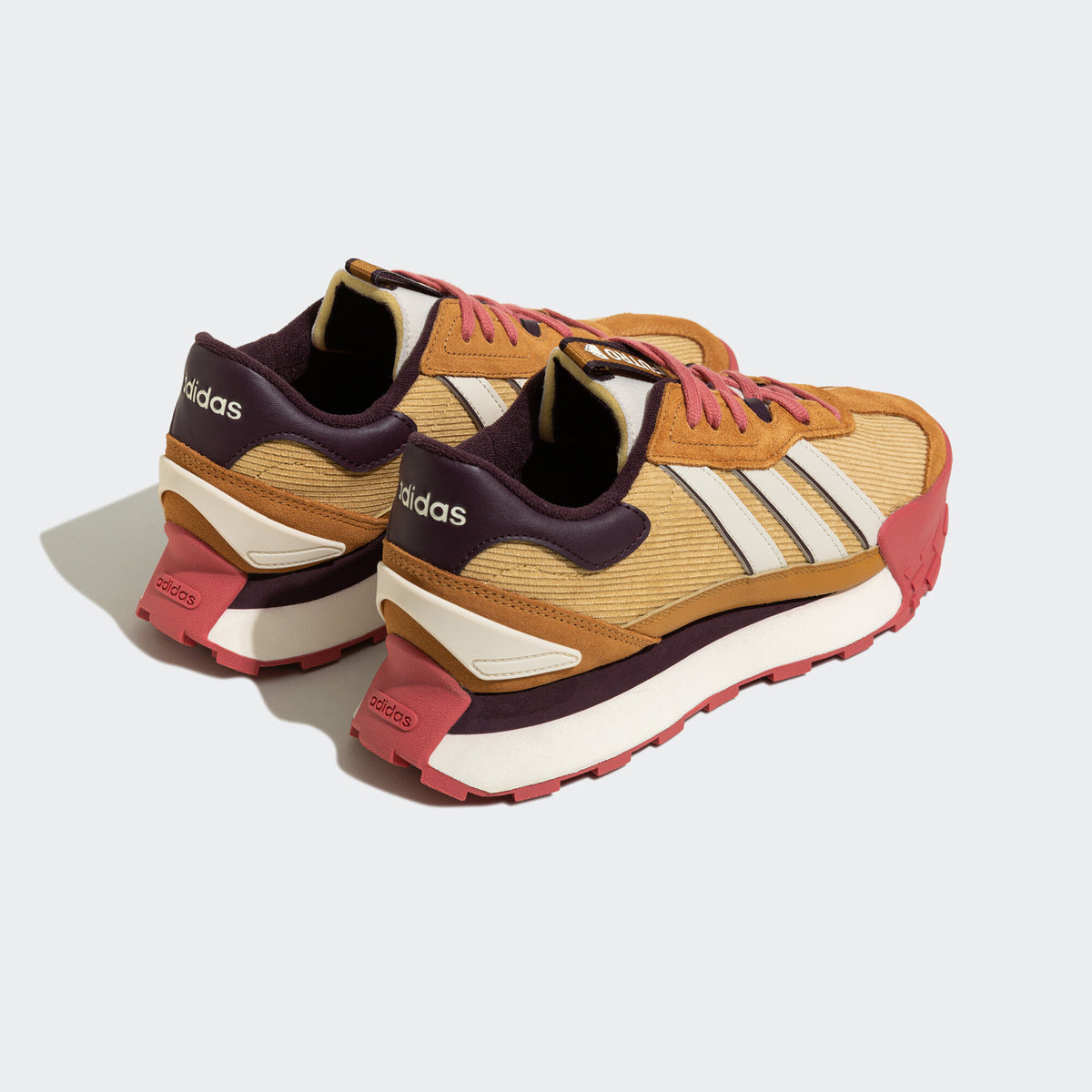Adidas Futro MIXR Sneakers - Pale Yellow / White / Dark Purple - view 6