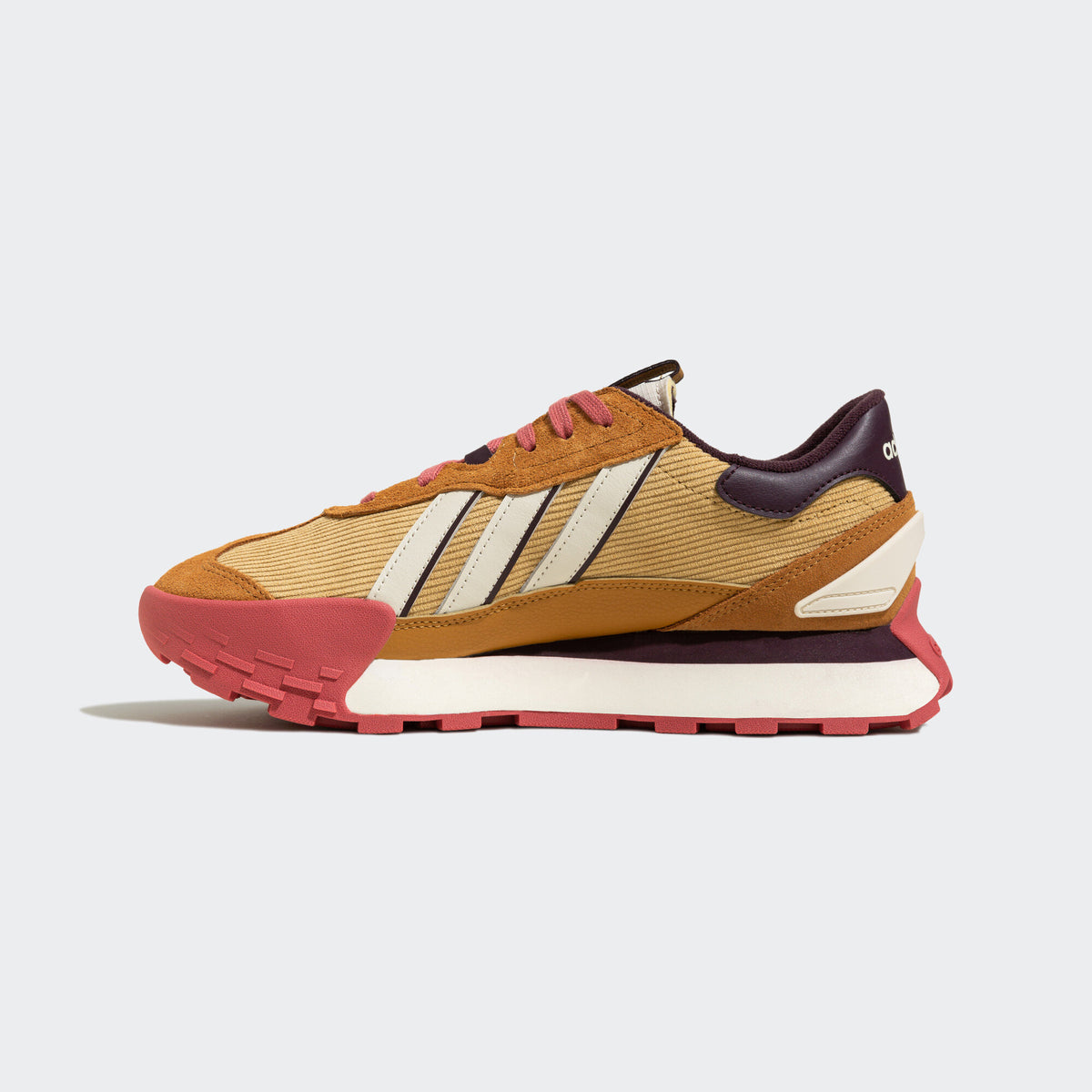Adidas Futro MIXR Sneakers - Pale Yellow / White / Dark Purple - view 2