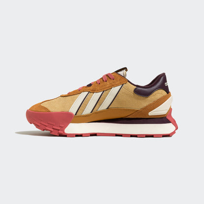Adidas Futro MIXR Sneakers - Pale Yellow / White / Dark Purple - view 2