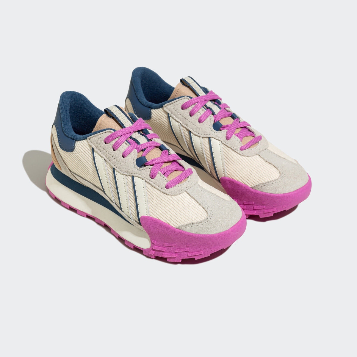 Adidas Futro MIXR Sneakers - Off White / Light Beige / Blue / White - view 7