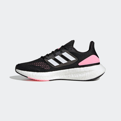 Adidas Pureboost 22 Sneakers - Black / Pink / White - view 6
