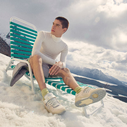 Adidas BAD Bunny Forum Sneakers - White / Beige / Light Grey - view 2