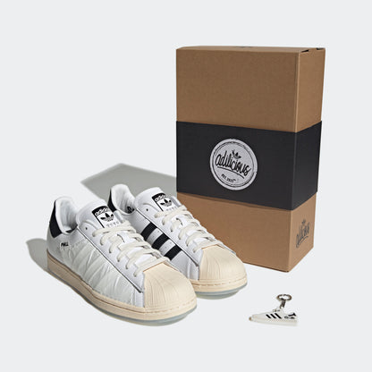 Adidas Superstar Taegeukdang Sneakers - White / Beige / Black - view 3