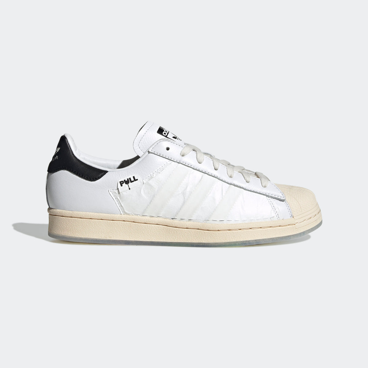 Adidas Superstar Taegeukdang Sneakers - White / Beige / Black - view 1