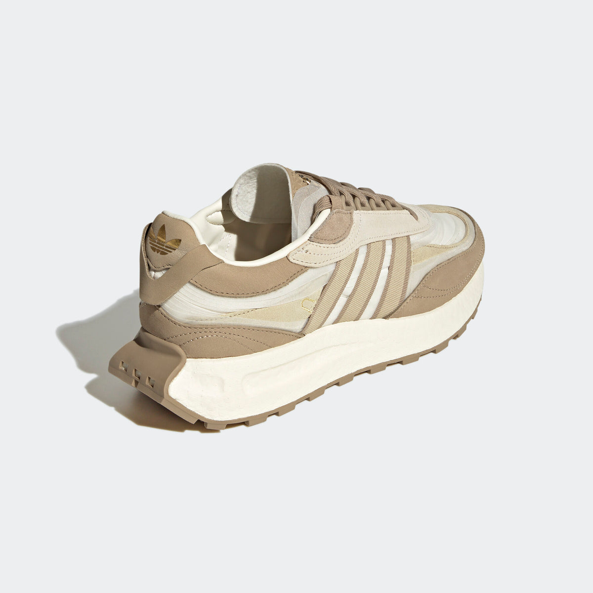 Adidas Umamiism Retropy E5 Sneakers - Off White / Khaki Brown / Silver - view 8