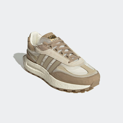 Adidas Umamiism Retropy E5 Sneakers - Off White / Khaki Brown / Silver - view 7