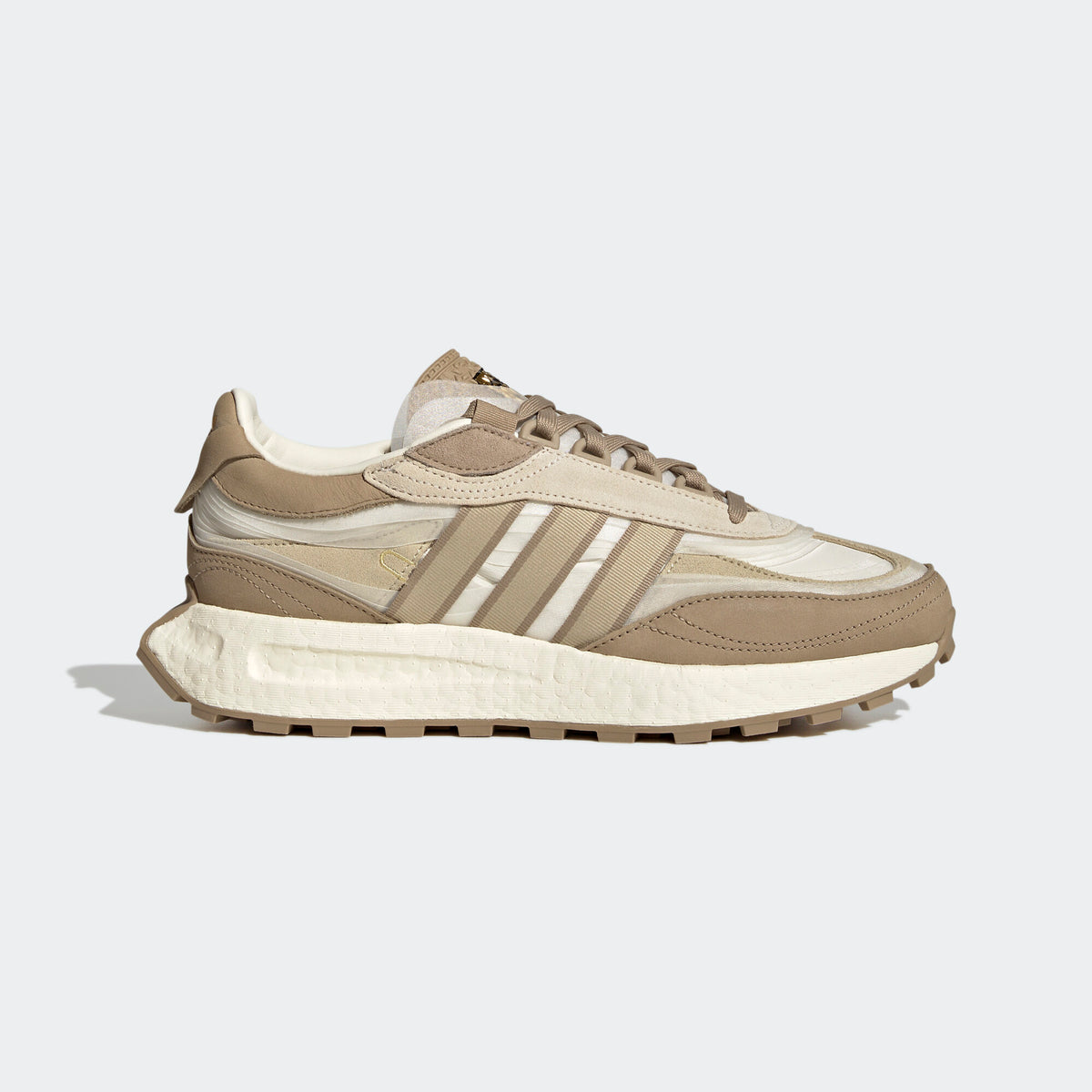 Adidas Umamiism Retropy E5 Sneakers - Off White / Khaki Brown / Silver - view 3