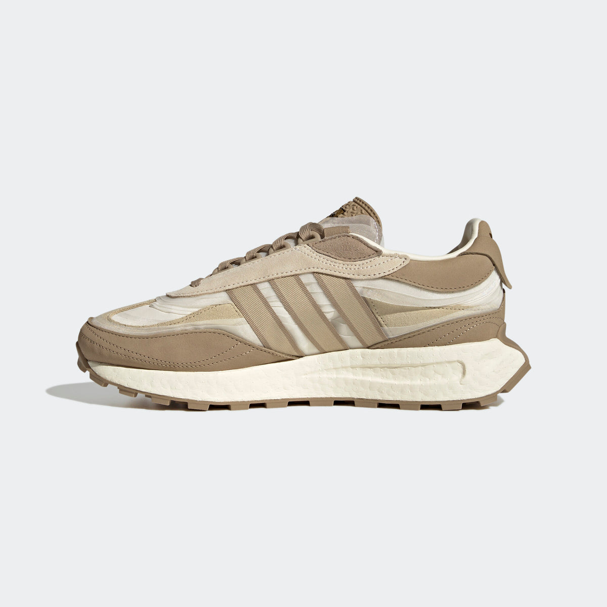 Adidas Umamiism Retropy E5 Sneakers - Off White / Khaki Brown / Silver - view 4