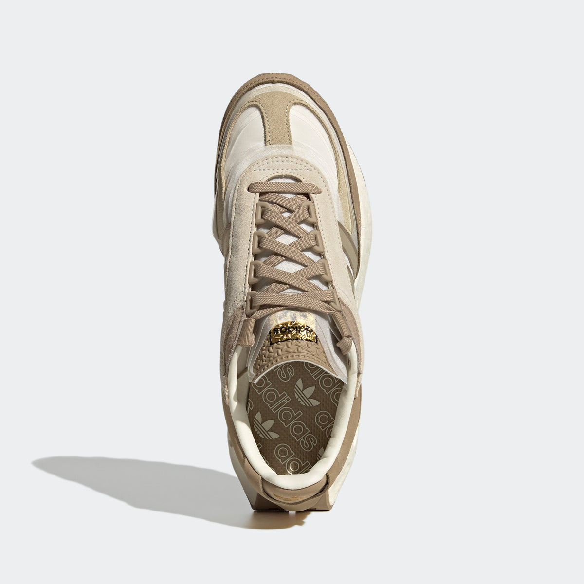 Adidas Umamiism Retropy E5 Sneakers - Off White / Khaki Brown / Silver - view 5