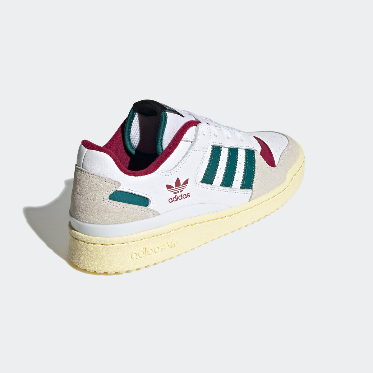 Adidas Forum LOW CL Sneakers - White / Light Grey / Green / Red - view 6