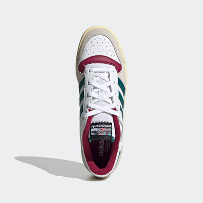 Adidas Forum LOW CL Sneakers - White / Light Grey / Green / Red - view 3