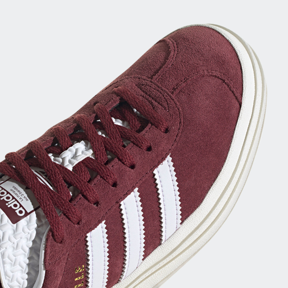 Adidas Gazelle BOLD Sneakers - Shadow Red / White - view 8