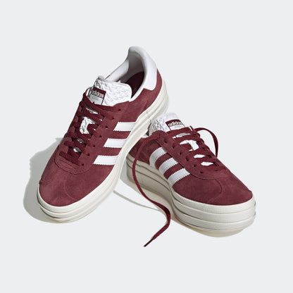 Adidas Gazelle BOLD Sneakers - Shadow Red / White - view 5