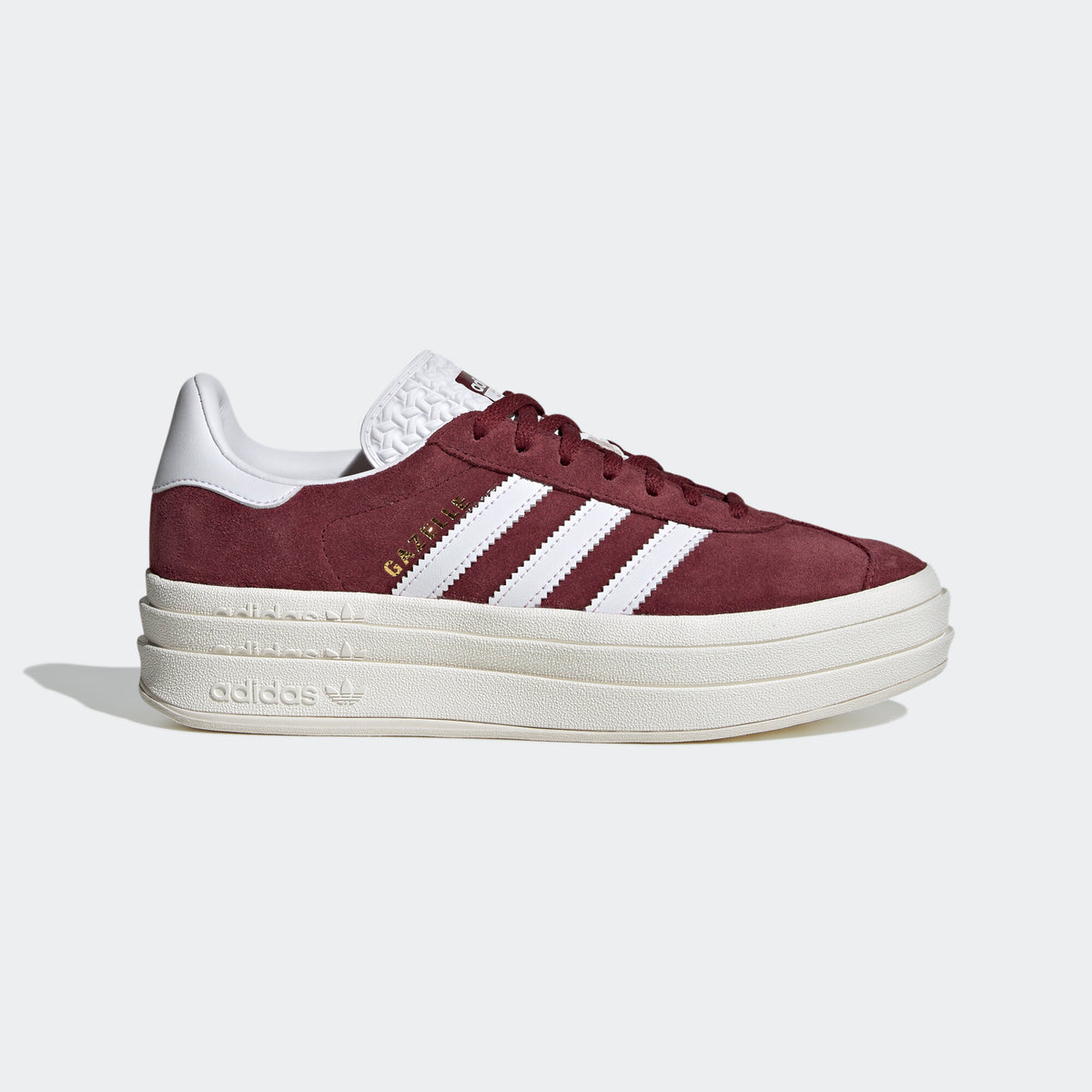Adidas Gazelle BOLD Sneakers - Shadow Red / White - view 1
