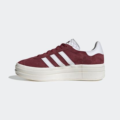 Adidas Gazelle BOLD Sneakers - Shadow Red / White - view 2