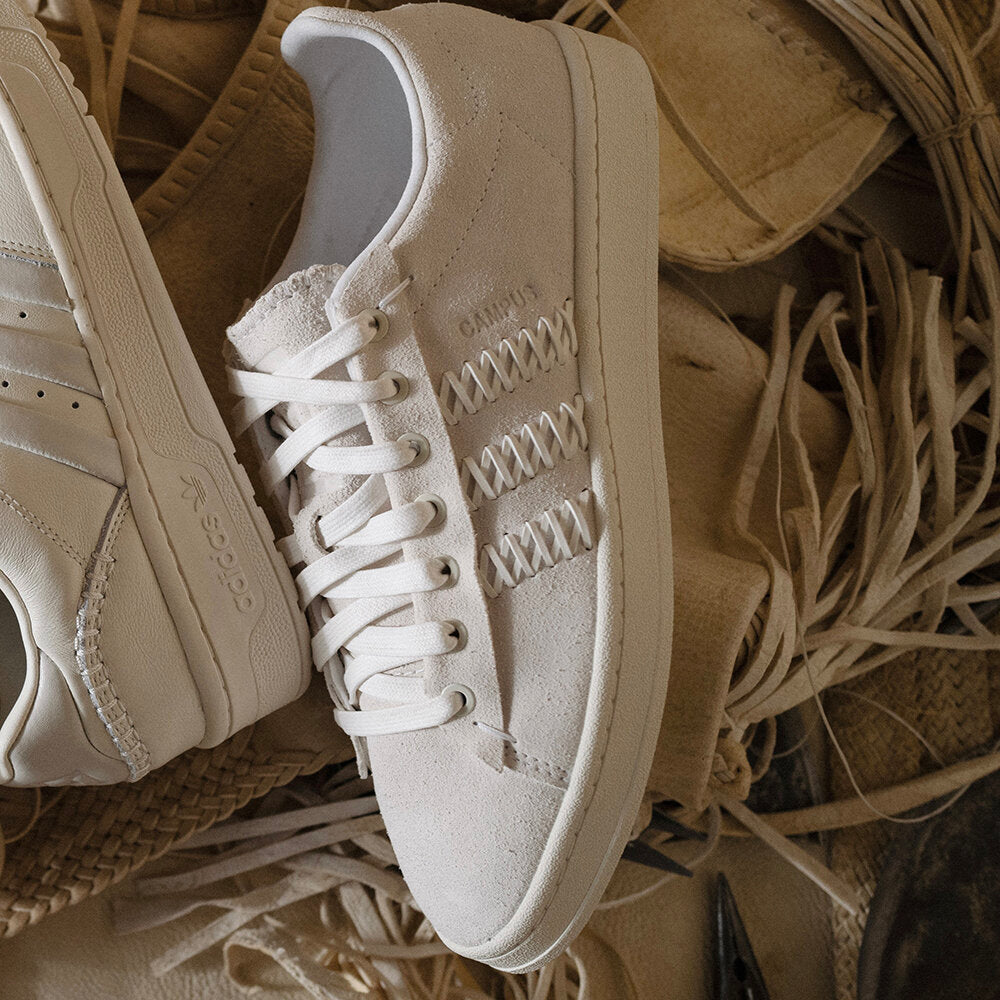 Adidas FOOT Industry Campus Sneakers - Off White - view 3