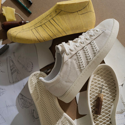 Adidas FOOT Industry Campus Sneakers - Off White - view 4