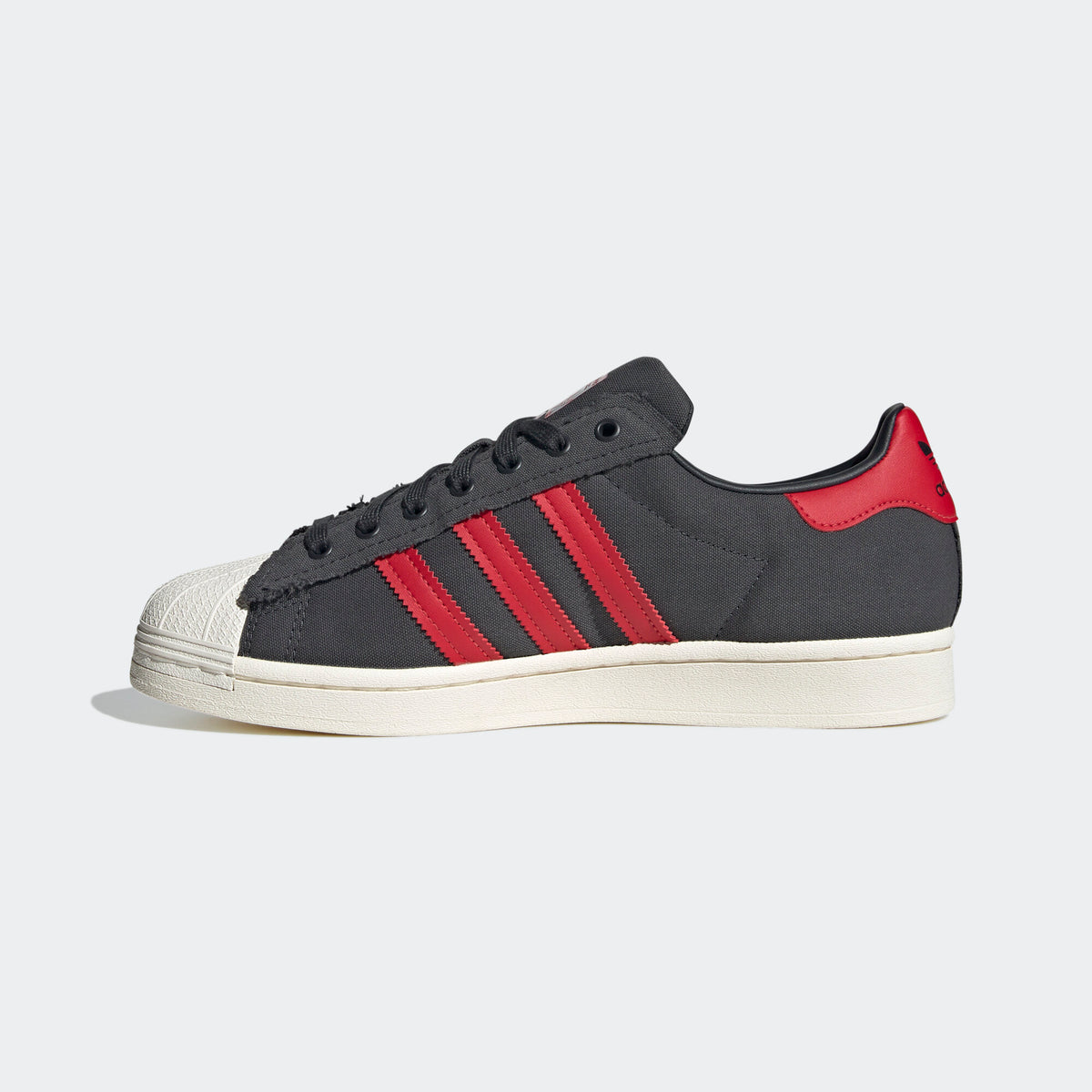 Adidas Superstar Sneakers - Grey / Red / White - view 6