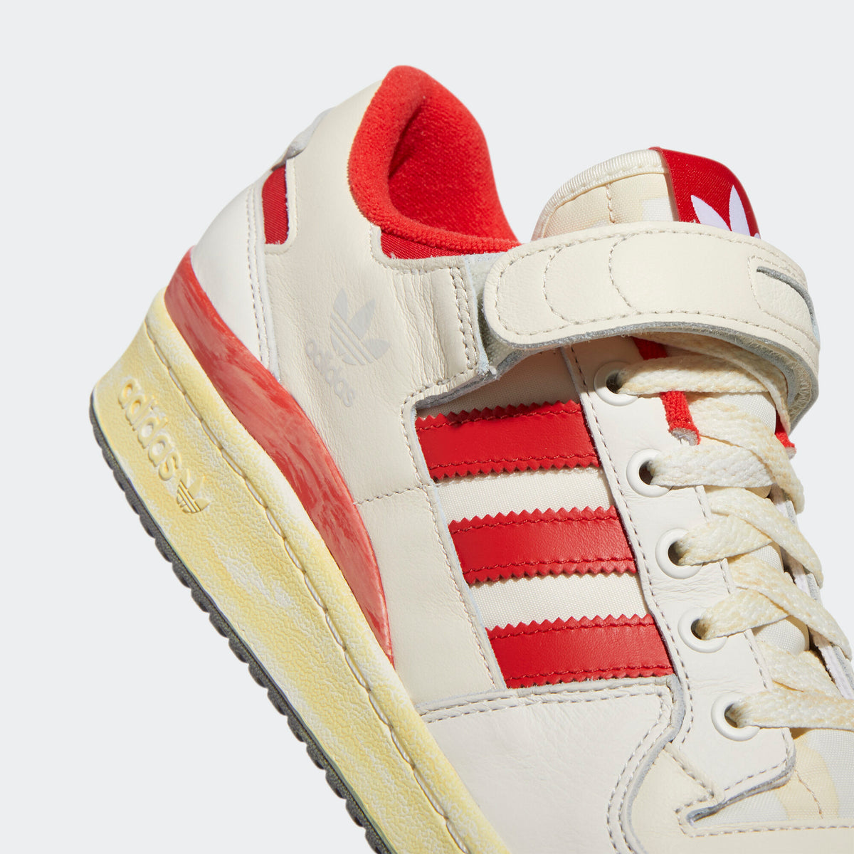 Adidas Forum 84 LOW AEC Sneakers - White / Red - view 7