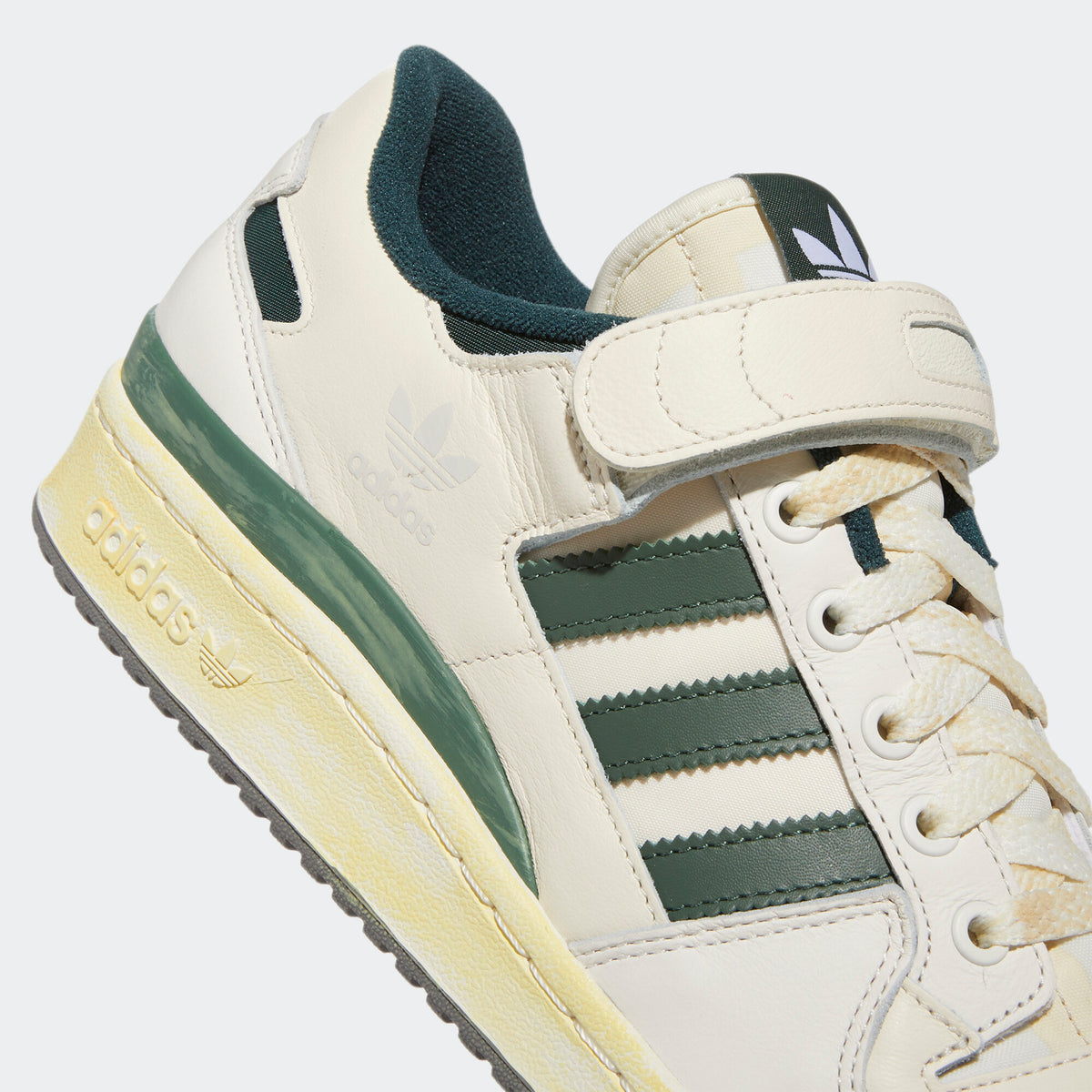 Adidas Forum 84 LOW AEC Sneakers - White / Dark Green - view 7