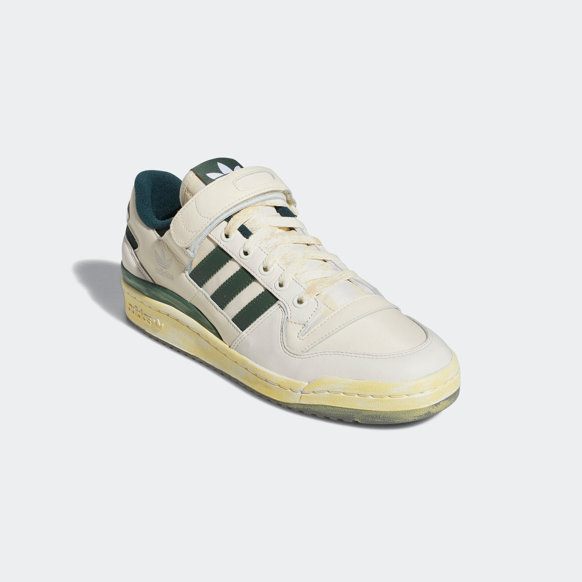 Adidas Forum 84 LOW AEC Sneakers - White / Dark Green - view 5