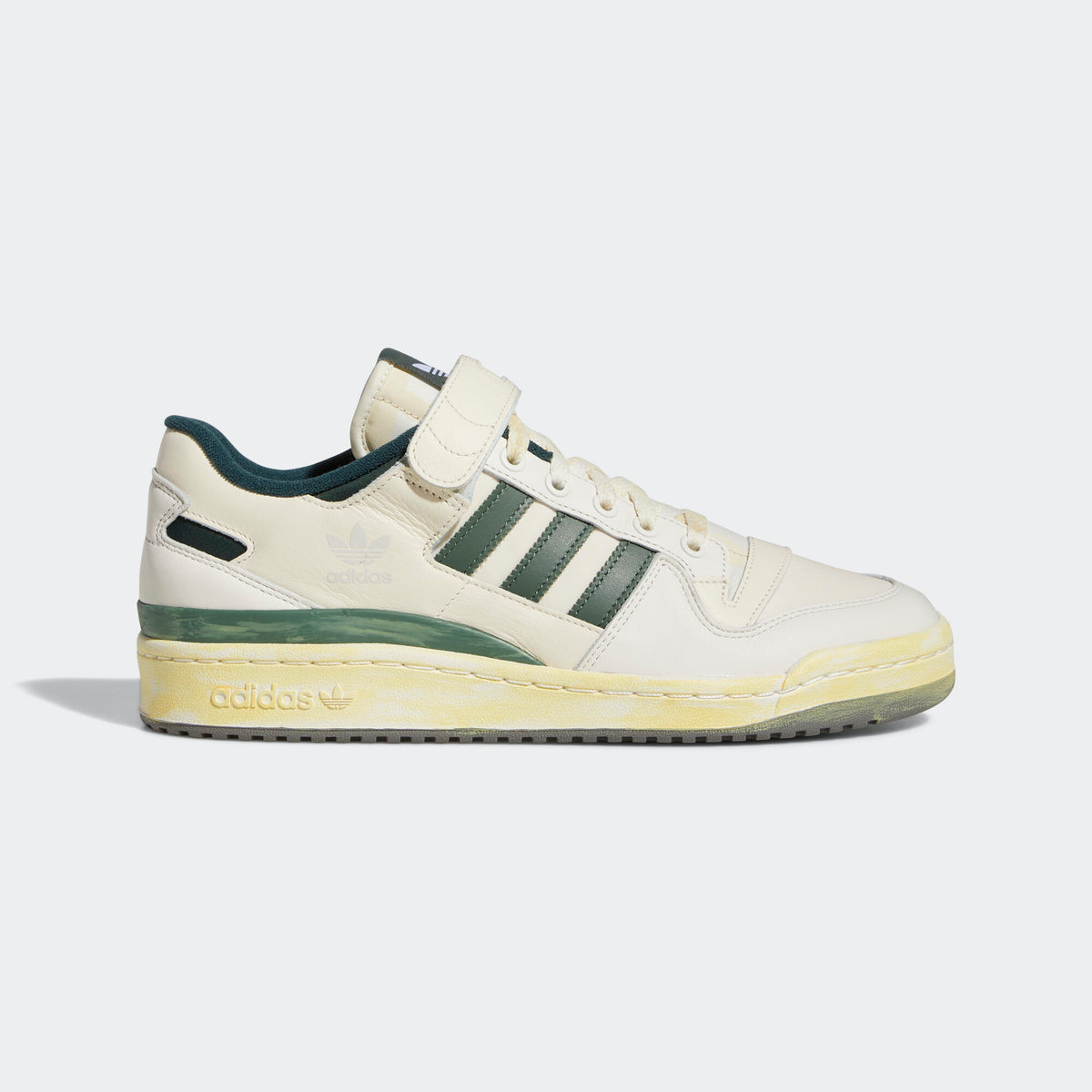 Adidas Forum 84 LOW AEC Sneakers - White / Dark Green - view 1
