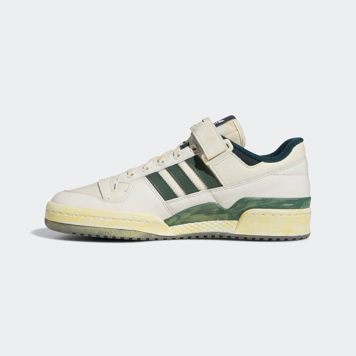 Adidas Forum 84 LOW AEC Sneakers - White / Dark Green - view 2
