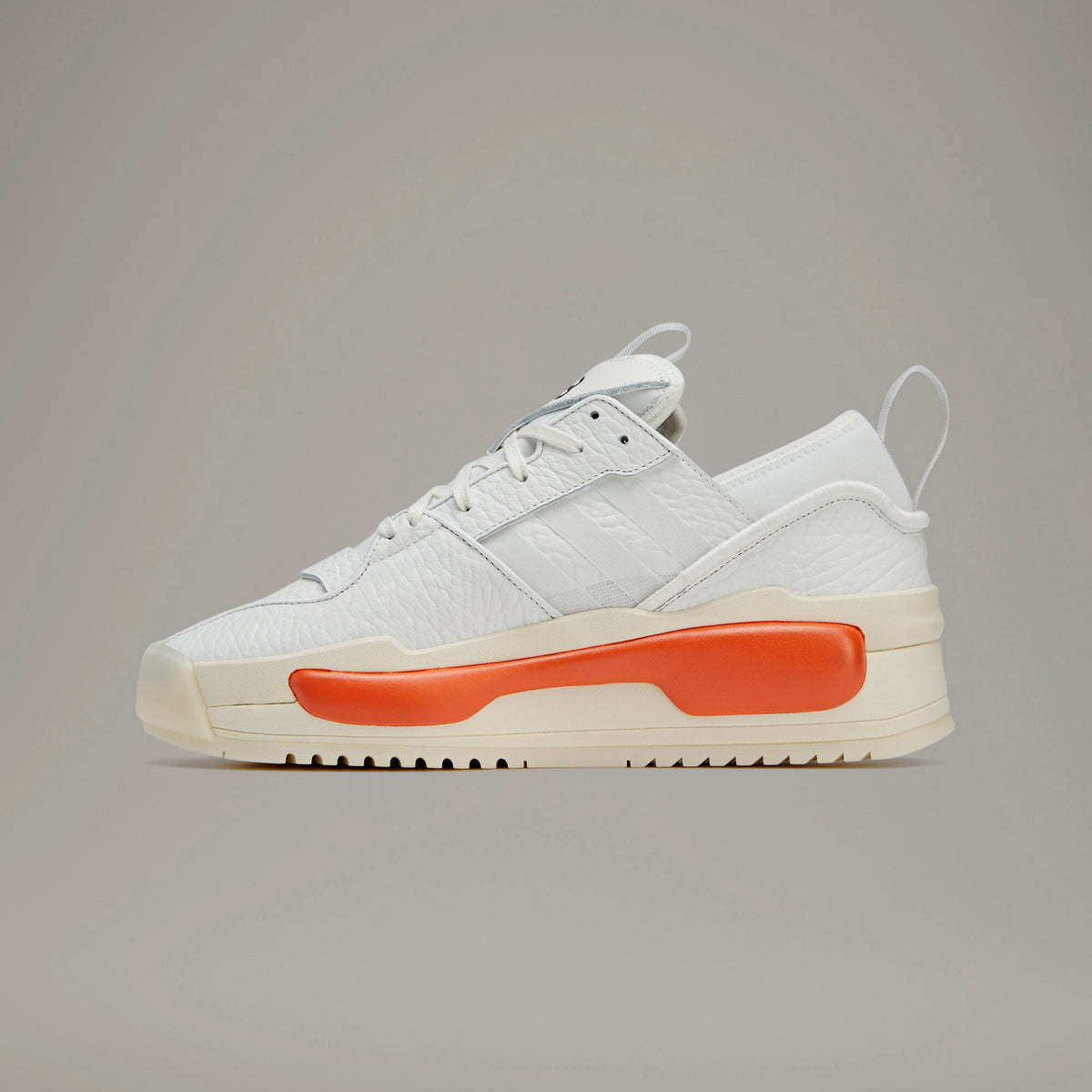 Adidas Hokori II Sneakers - Crystal White / Off White / Orange Yellow - view 2